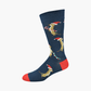 MENS XMAS MEERKAT BAMBOO SOCK