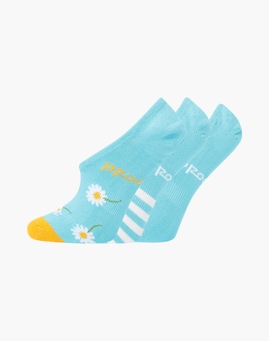 WOMENS DAISY 3PK BAMBOO SECRET SOCKS