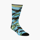 MENS NATIVE AUSTRALIAN BLACK COCKATOO BAMBOO SOCK