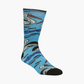 MENS NATIVE AUSTRALIAN PELICAN BAMBOO SOCK