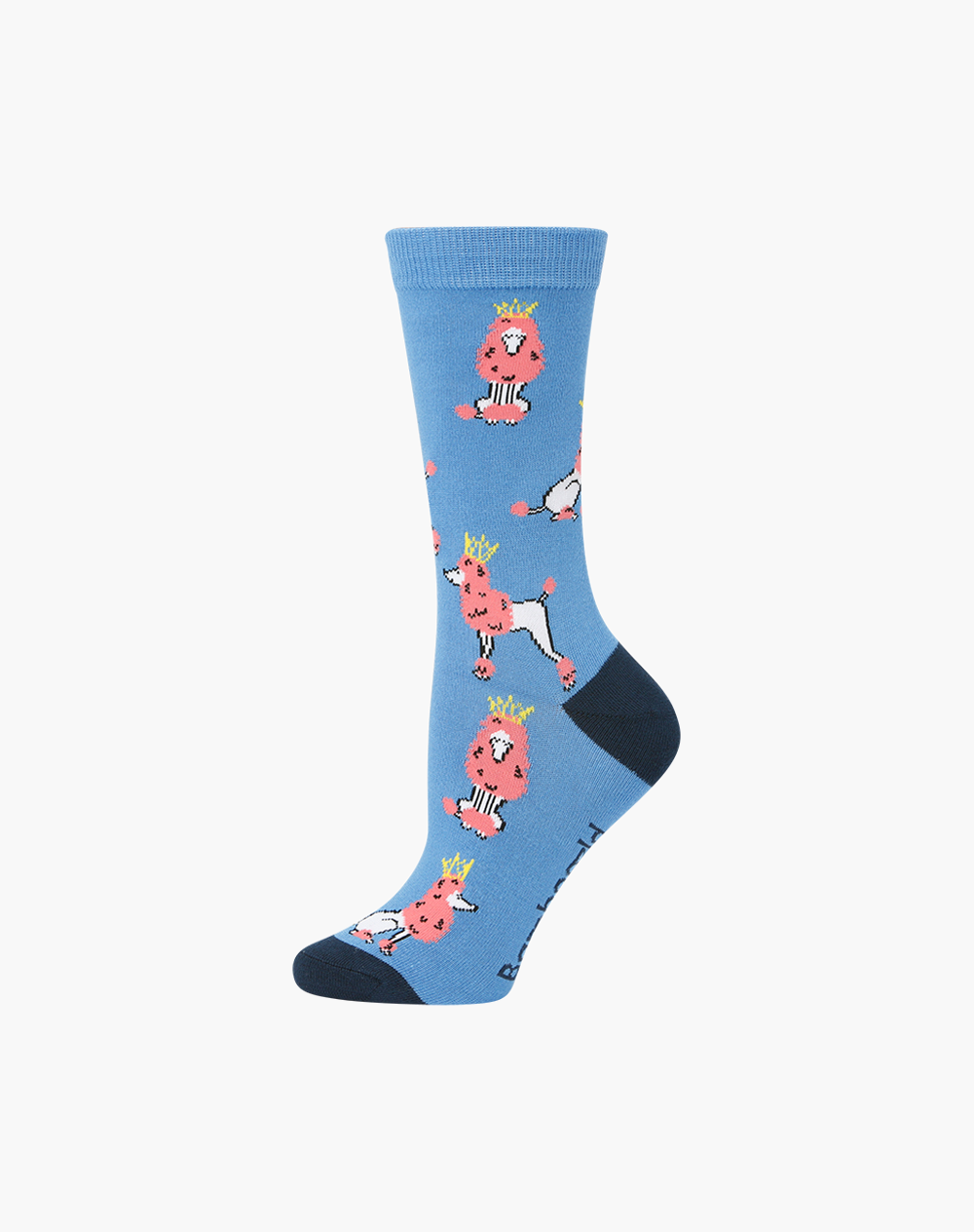 WOMENS POSH POODLE BAMBOO SOCK