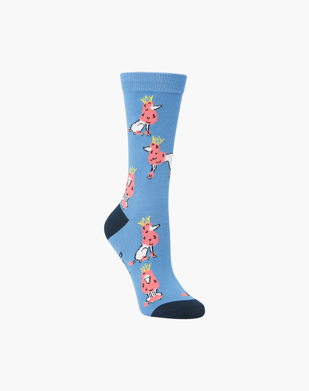 WOMENS POSH POODLE BAMBOO SOCK