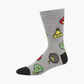 MENS ANGRY BIRDS BAMBOO SOCK