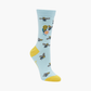WOMENS AUSTRALIAN NATIVE BEEZ BAMBOO SOCK