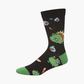 MENS ANGRY BIRDS BAD PIGGIES BAMBOO SOCK