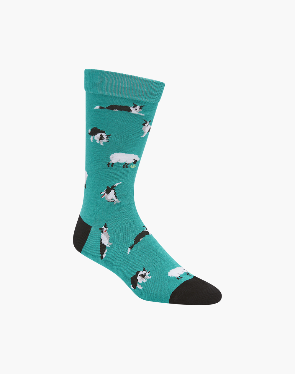 MENS BORDER COLLIE BAMBOO SOCK