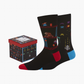 MENS ARCADE 2PK GIFT BOX BAMBOO SOCKS