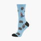WOMENS HUNGRY HIPPO BAMBOO SOCK