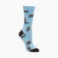 WOMENS HUNGRY HIPPO BAMBOO SOCK