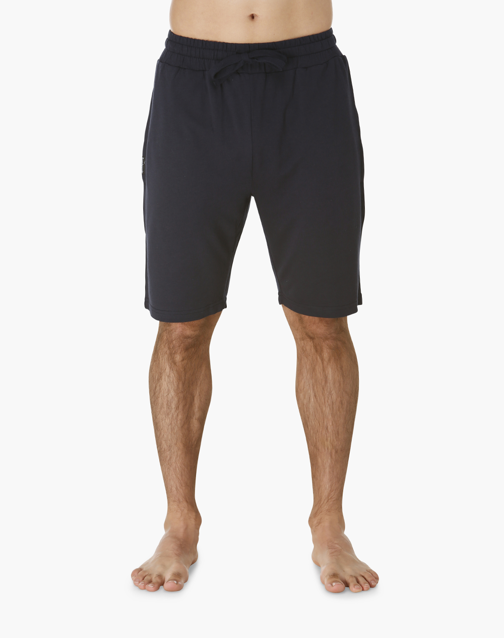 MENS COMFY BAMBOO JERSEY SLEEP SHORT - NAVY