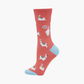 WOMENS SUP LLAMA BAMBOO SOCK