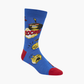 MENS ANGRY BIRDS THE BOMB! BAMBOO SOCK - REG SIZE ONLY