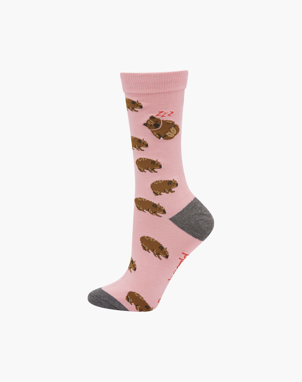 WOMENS WALLY WOMBAT BAMBOO SOCK