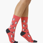 WOMENS CAT LADY BAMBOO SOCK