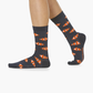 WOMENS CLOWN FISH BAMBOO SOCK