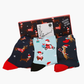 MENS DASHING SANTA 3PK GIFT BOX