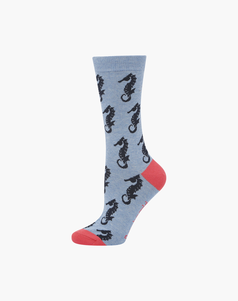 WOMENS SEAHORSE BAMBOO SOCK