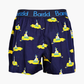 MENS YELLOW SUBMARINE BAMBOO BOXER SHORT