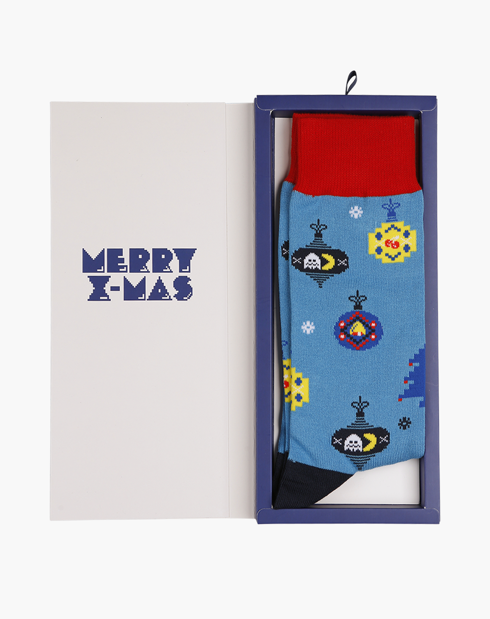 MENS XMAS GAMER BAMBOO SOCK CARD