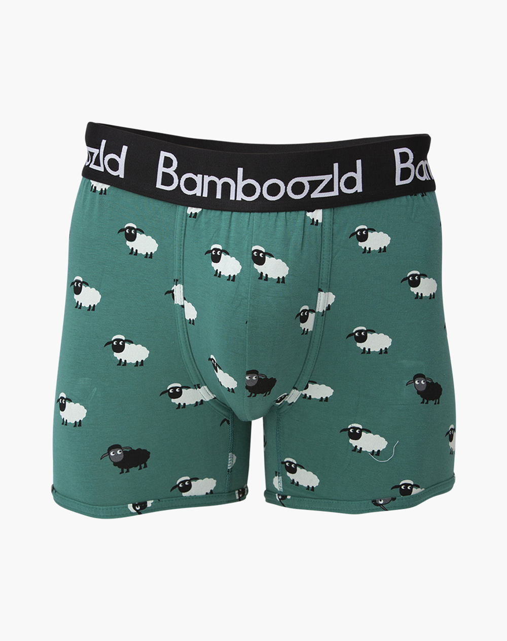 MENS BLACK SHEEP GREEN BAMBOO TRUNK