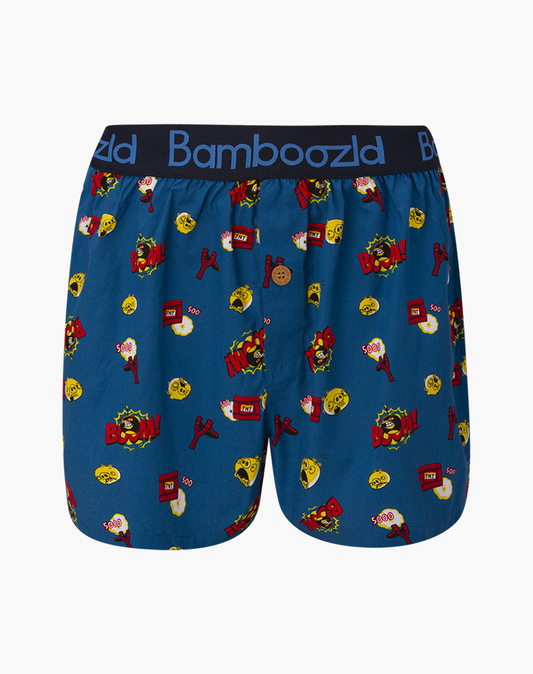 MENS ANGRY BIRDS BOOM! BAMBOO BOXER SHORT