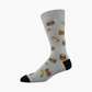 MENS FAST FOOD BAMBOO SOCK