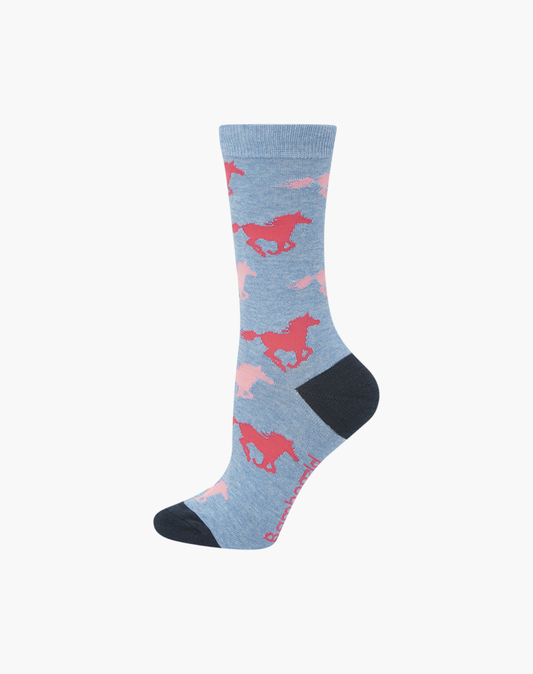 WOMENS EQUESTRIAN BAMBOO SOCK