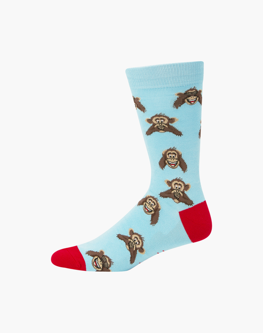 MENS MONKEY BUSINESS BAMBOO SOCK