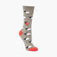 WOMENS PINK SHEEP BAMBOO SOCK