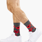 MENS POPPIES BAMBOO SOCK