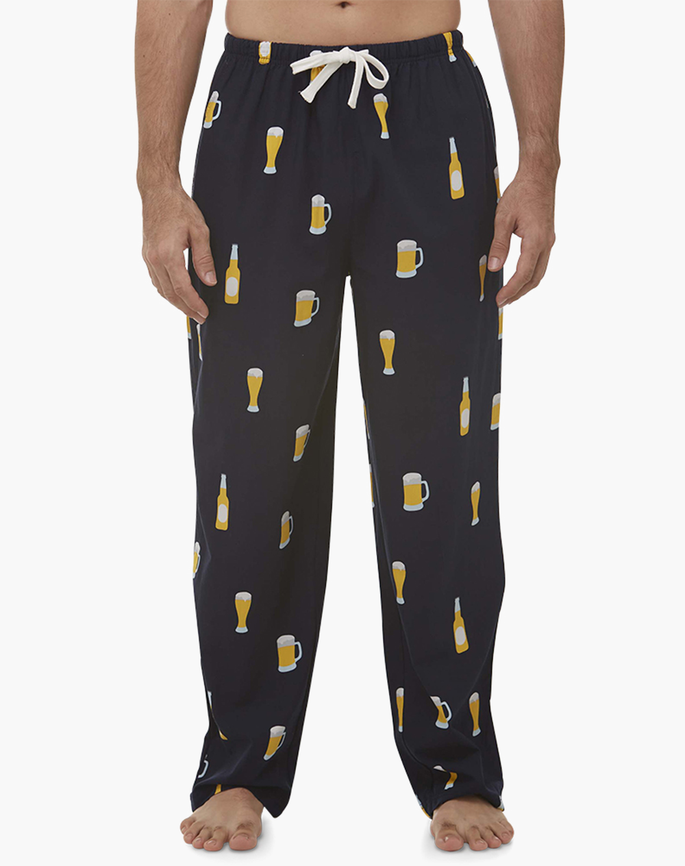 NAVY MENS BEER BAMBOO SLEEP PANT