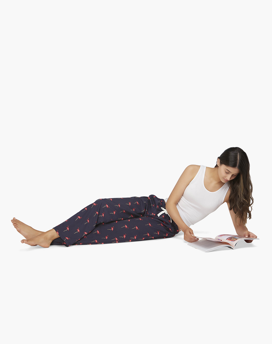 WOMENS FLAMINGO BAMBOO SLEEP PANT