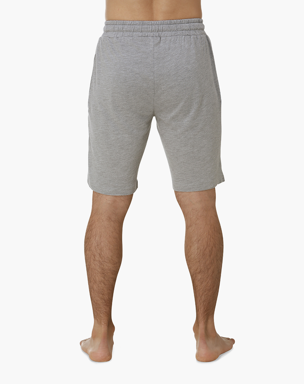 MENS COMFY BAMBOO JERSEY SLEEP SHORT - GREY