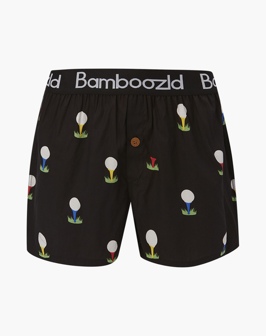 MENS TEE TIME BAMBOO BOXER SHORT