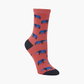 KIDS BLUE ELEPHANT BAMBOO SOCK