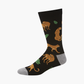 MENS SAVANNA CHEETAH BAMBOO SOCK