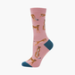 WOMENS CHEETARA BAMBOO SOCK