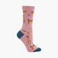 WOMENS CHEETARA BAMBOO SOCK