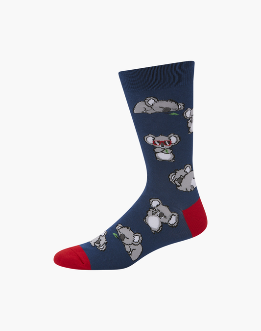 MENS COOL KOALA BAMBOO SOCK