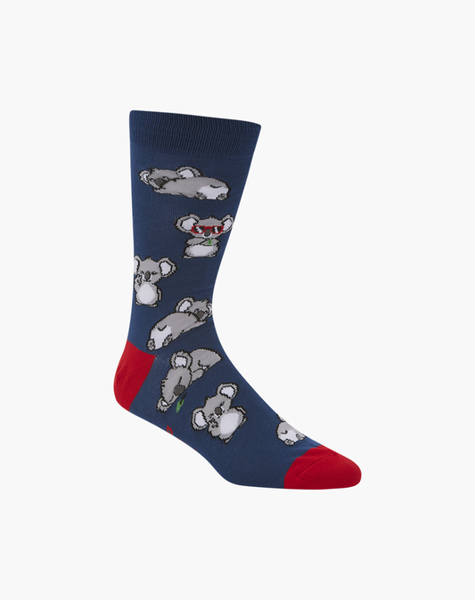 MENS COOL KOALA BAMBOO SOCK