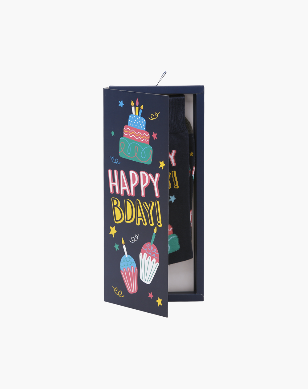 MENS HAPPY BIRTHDAY BAMBOO SOCK CARD