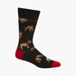 MENS LEO THE LION BAMBOO SOCK