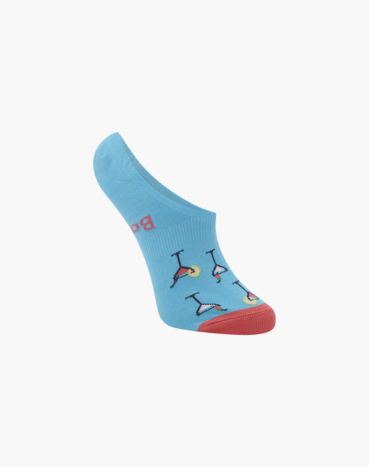 WOMENS MARTINI TIME BAMBOO SECRET SOCK