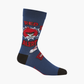 MENS ANGRY BIRDS RED ALERT BAMBOO SOCK