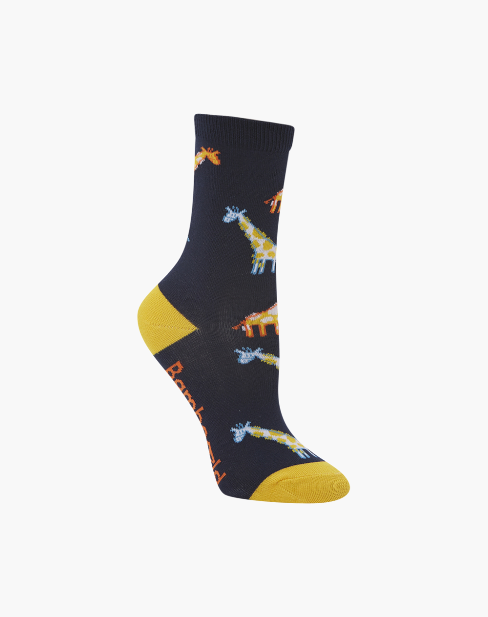 KIDS SPOTTED GIRAFFE BAMBOO SOCK