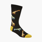 MENS SPOTTED GIRAFFE BAMBOO SOCK