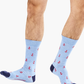 MENS ANCHORS BAMBOO SOCK