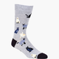 MENS CATS BAMBOO SOCK