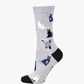 WOMENS CATS BAMBOO SOCK
