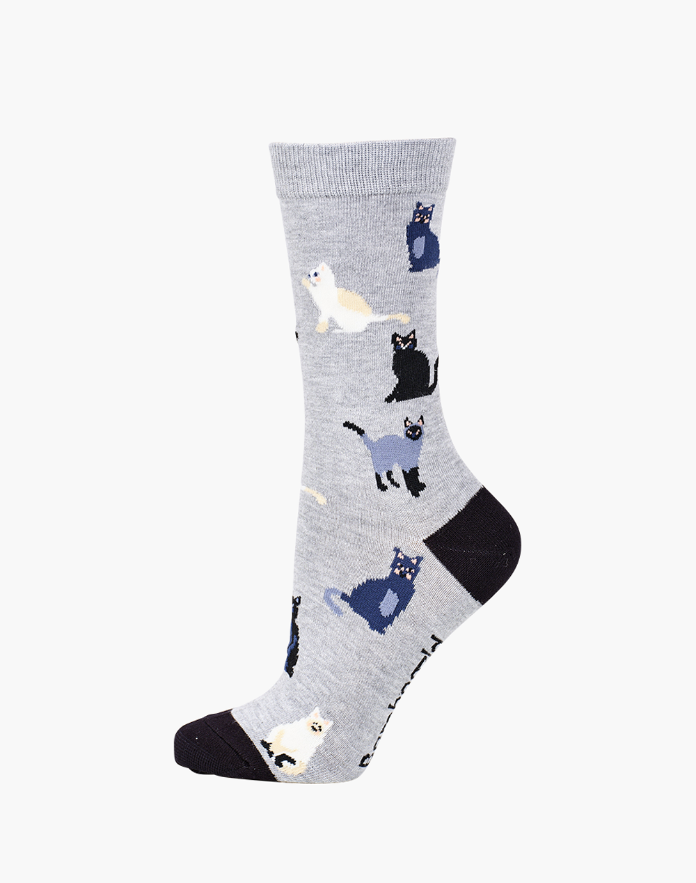 WOMENS CATS BAMBOO SOCK